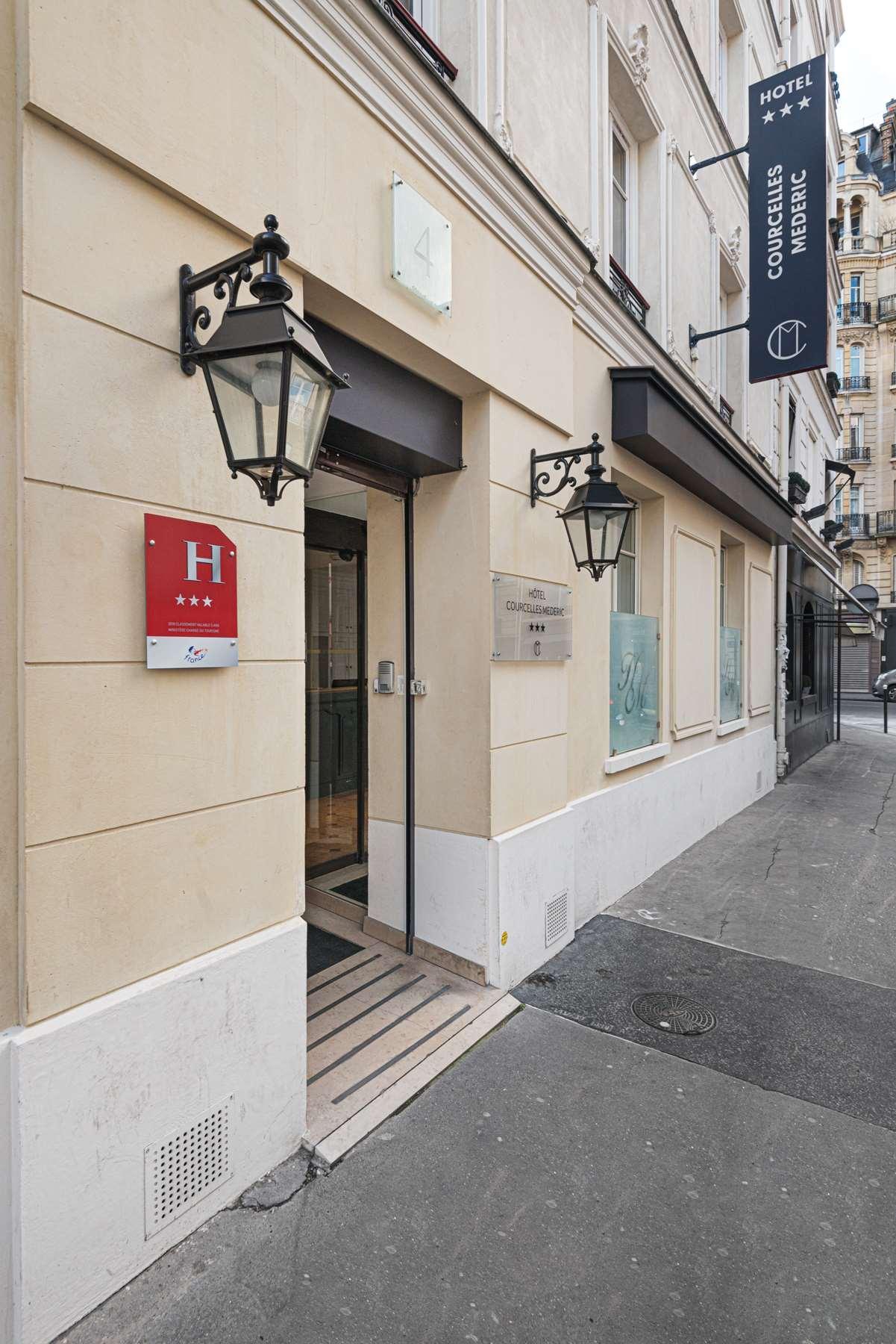 Courcelles Mederic Otel Paris Dış mekan fotoğraf