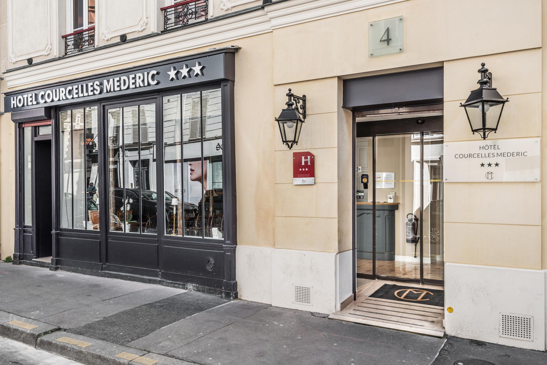 Courcelles Mederic Otel Paris Dış mekan fotoğraf